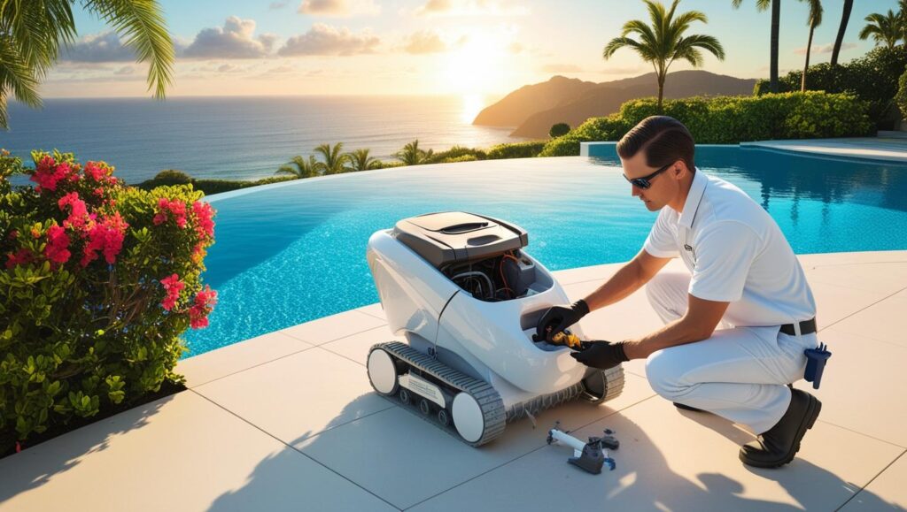 prix reparation robot piscine